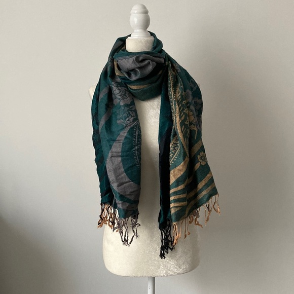 Women's Designer Scarf by Nicole - 100% Pashmina - Picture 1 of 10